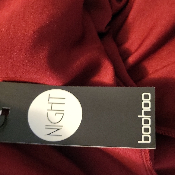 Boohoo Night Rita Strappy Top Detail Midi Dress Size 6 - Picture 12 of 14